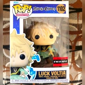 Funko Pop! Animation: Black Clover Luck Voltia #1102 AAA Anime Exclusive!